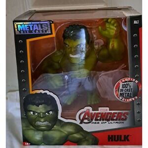 Jada Metals Die Cast Marvel Avengers Age‎ of Ultron Hulk 6 Inch Figure M63 Green